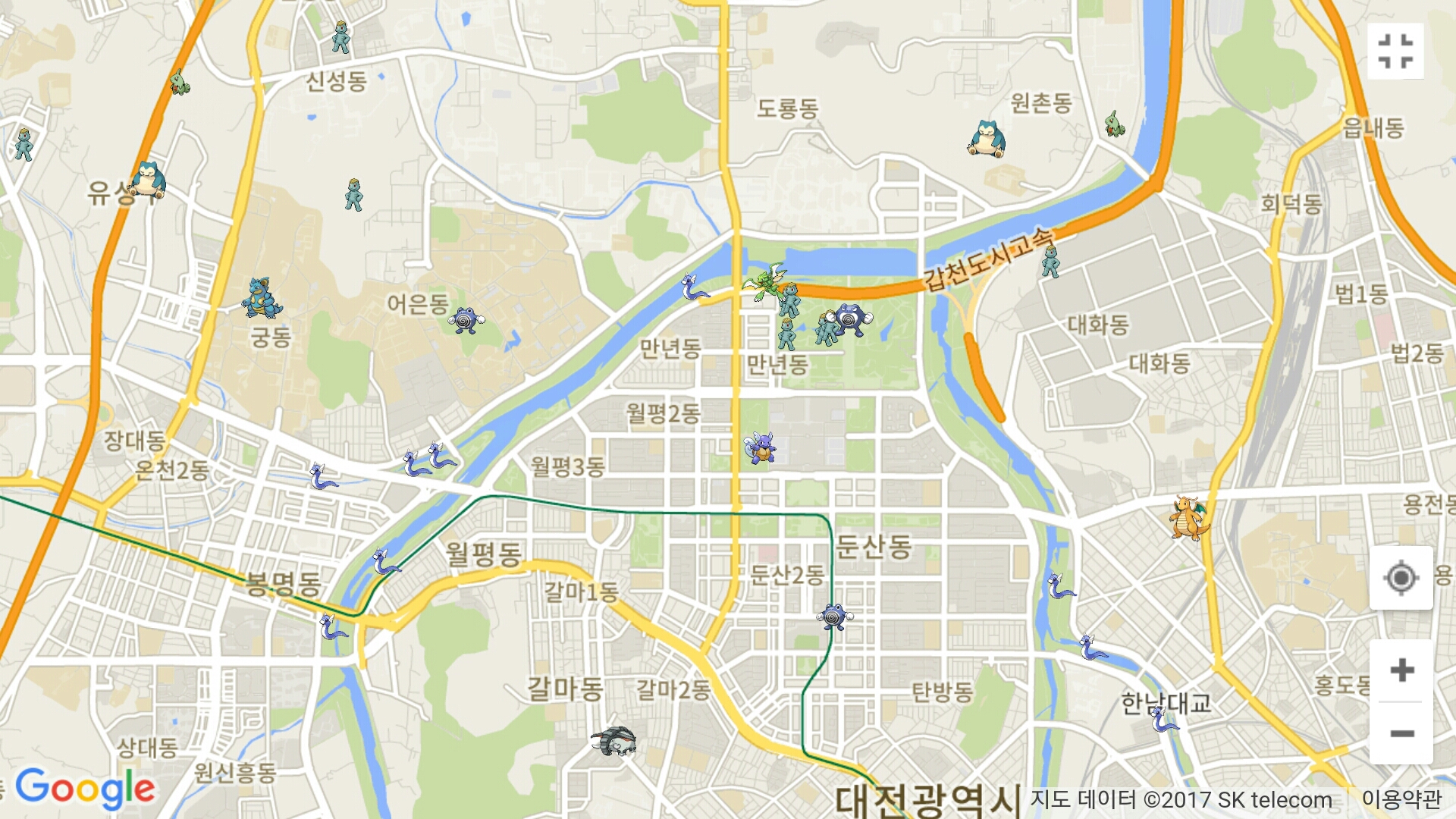 윗동네에 사냥감 많은데 ~~