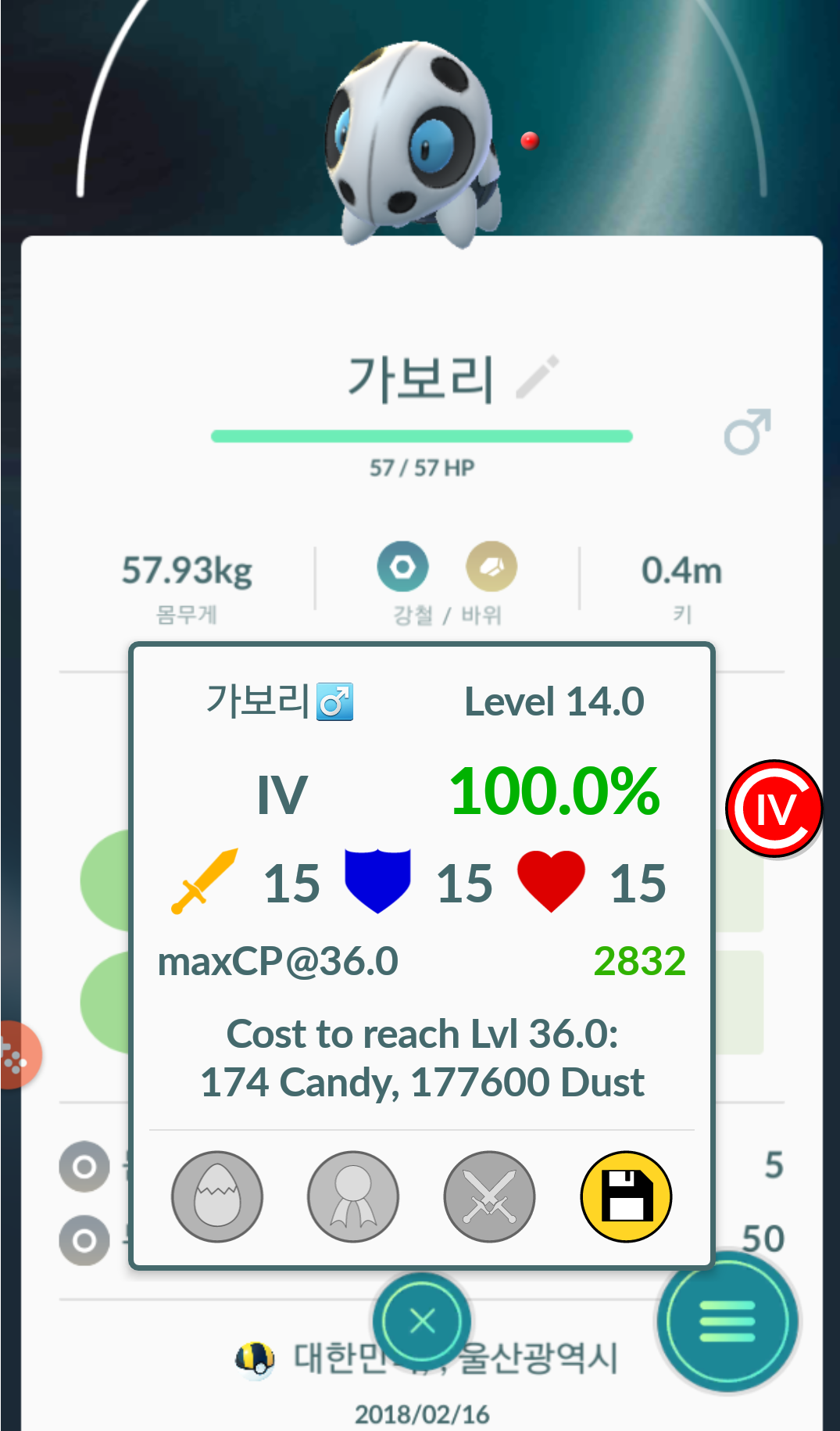 울산 대왕암 산책길 100% 2마리