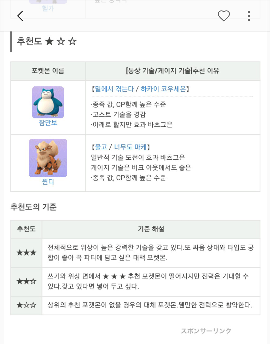 뮤츠 정보 모음