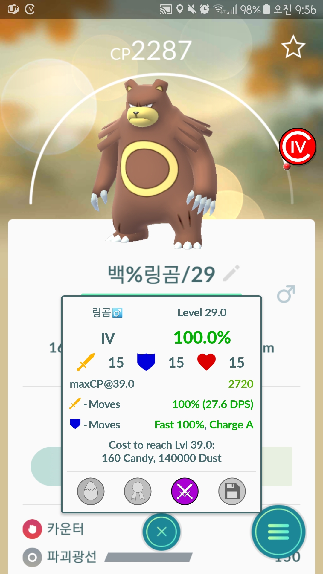 백 링곰이예요~
