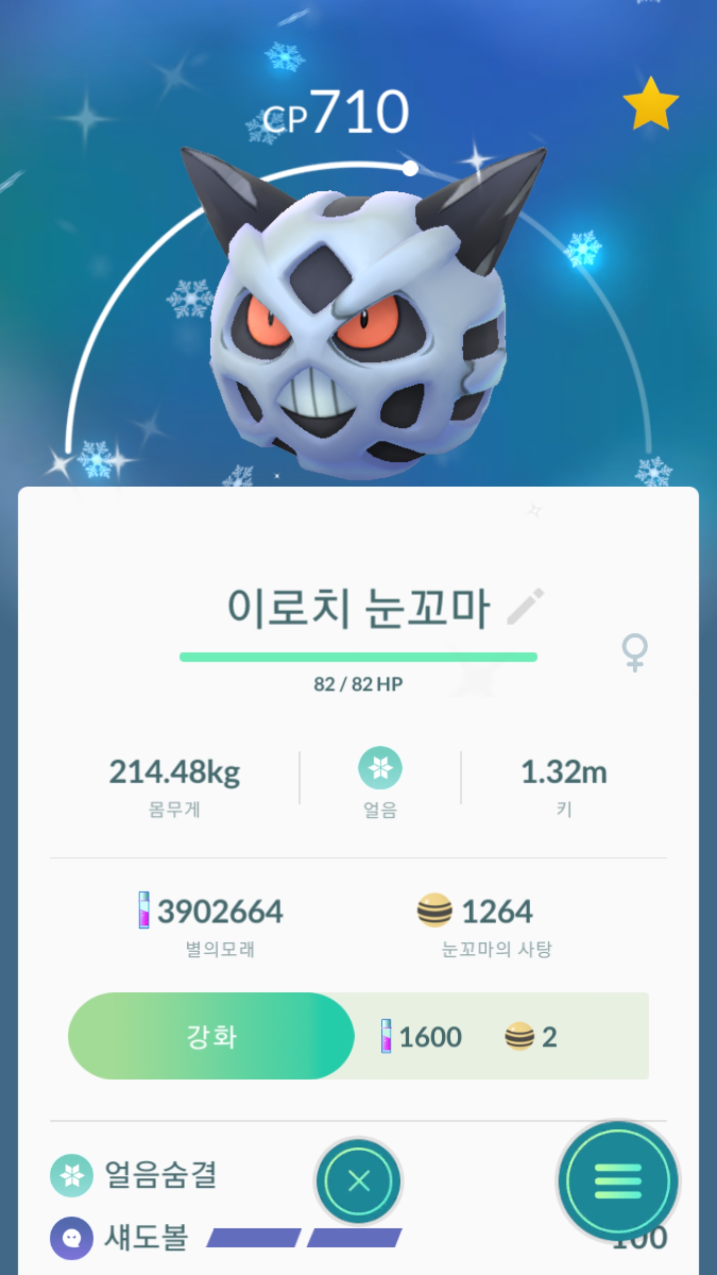 이로치 얼음귀신