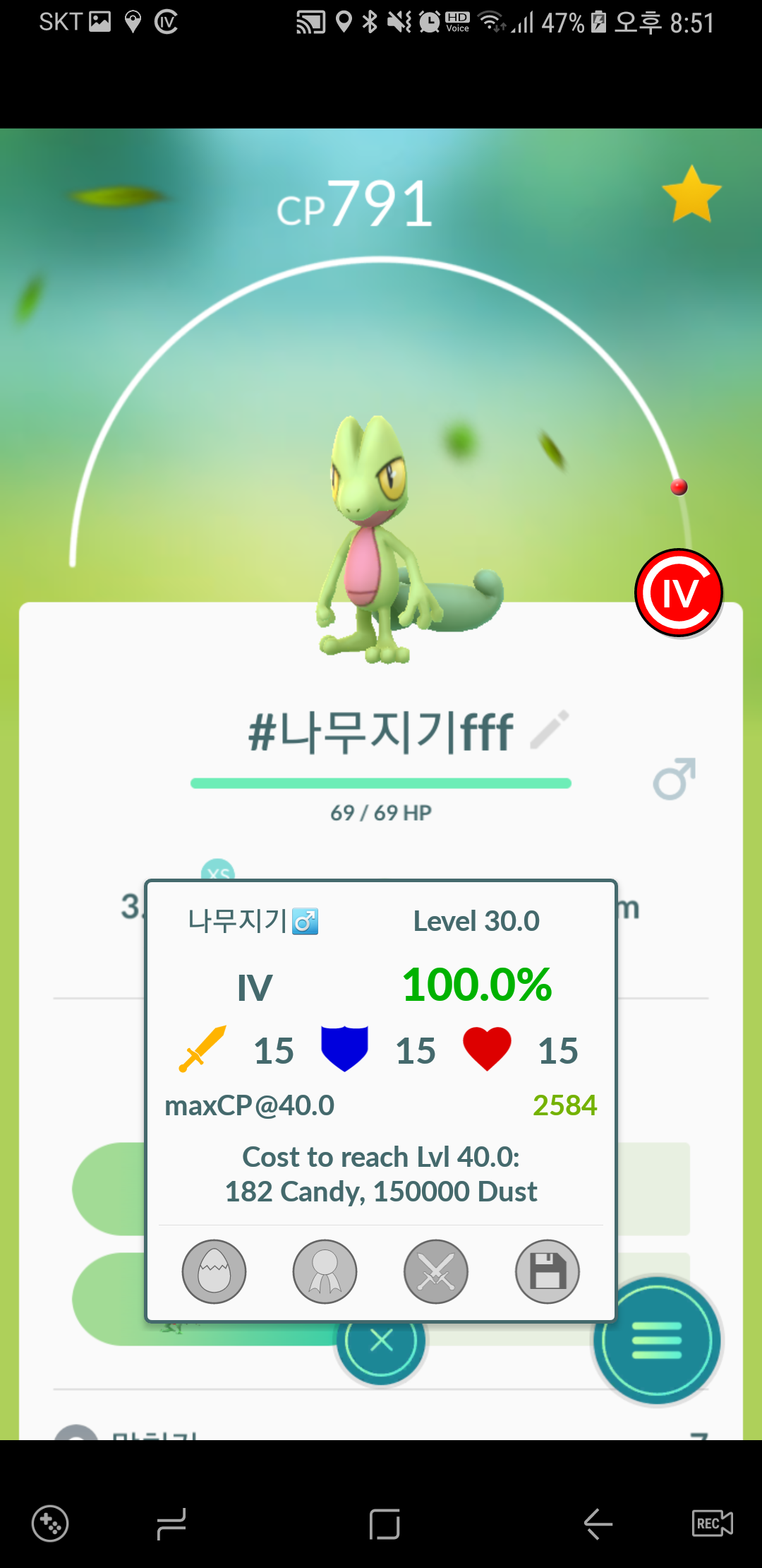 야생 만렙 나무지기