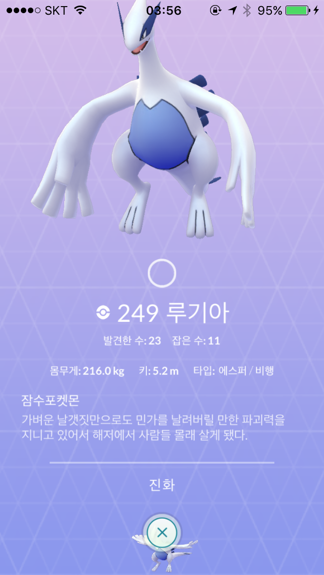 루기아 전설 레이드