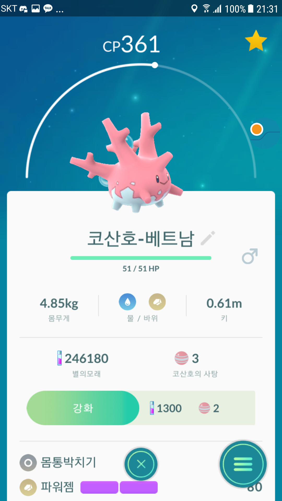오직 하나 뿐인 자랑몬 - 코산호