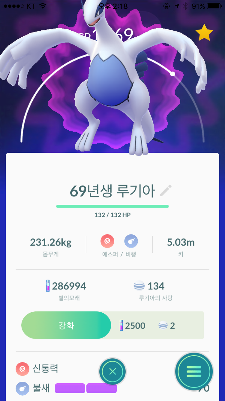 1969 루기아