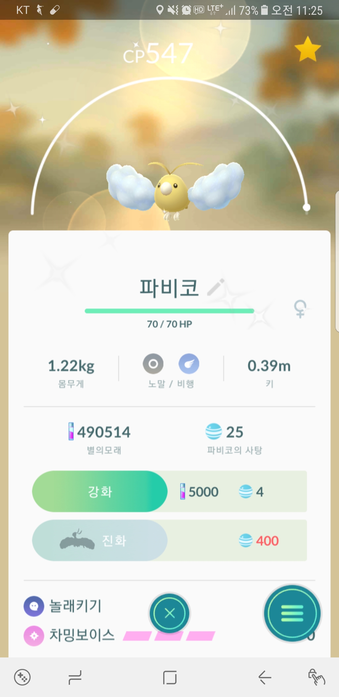 이로치 파피코를 잡았네요
