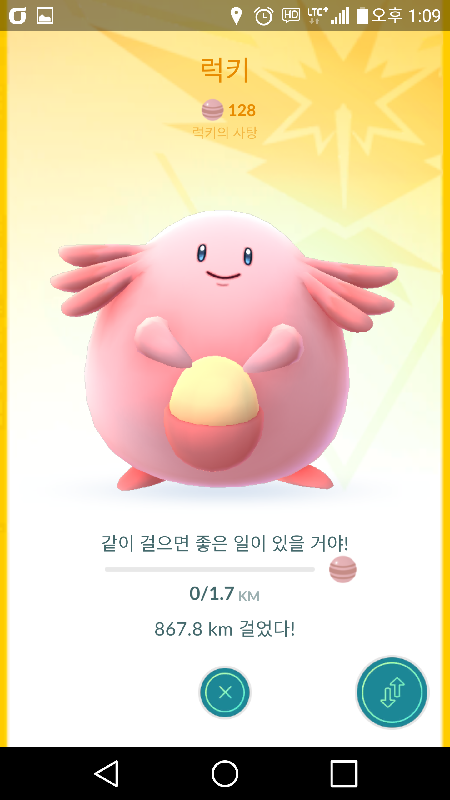 6개월만의 처음 알에서 럭키 부화...