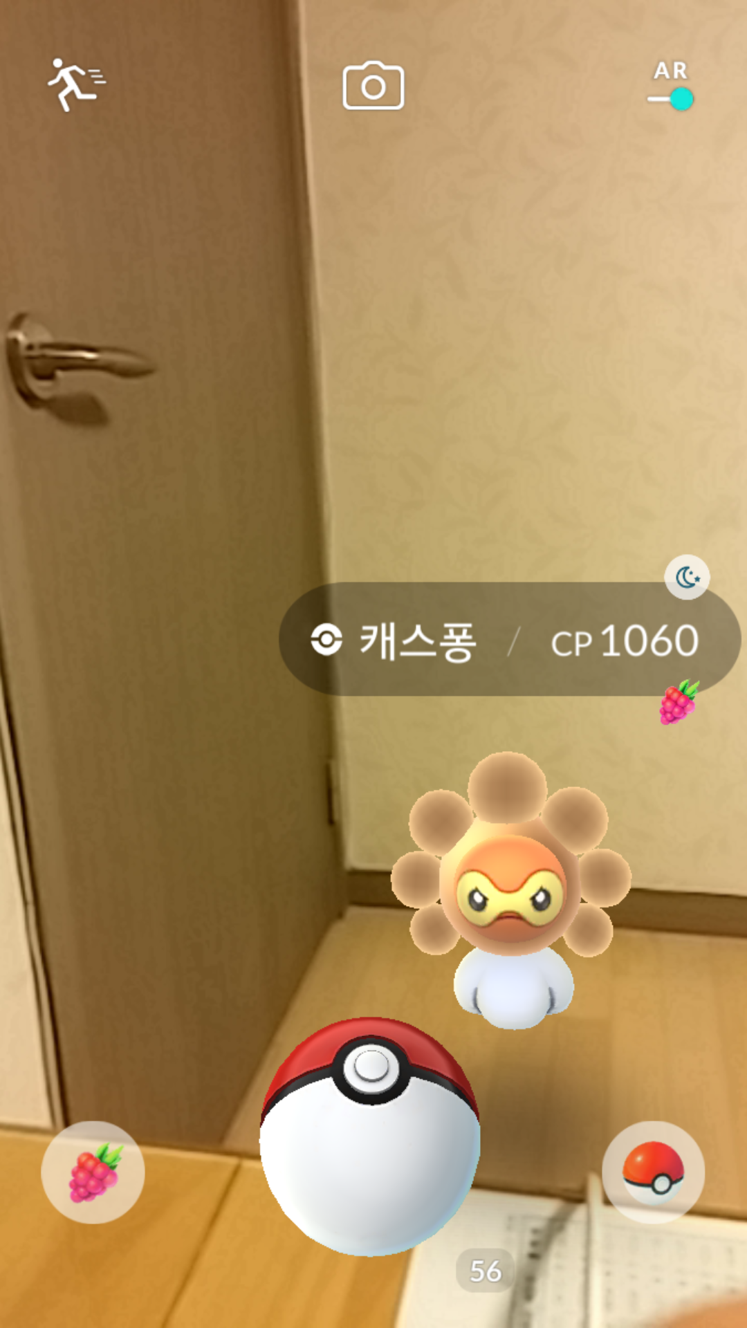 맑음날씨 캐스퐁 잡았어요