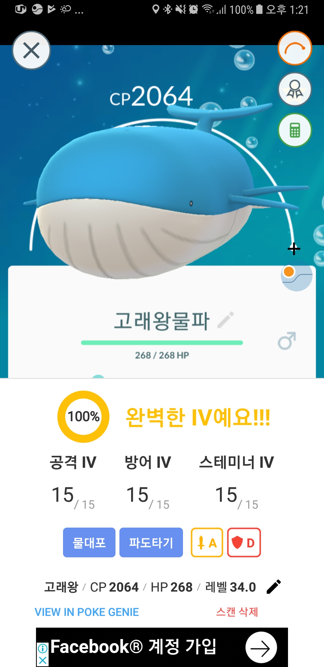 겨우 한개