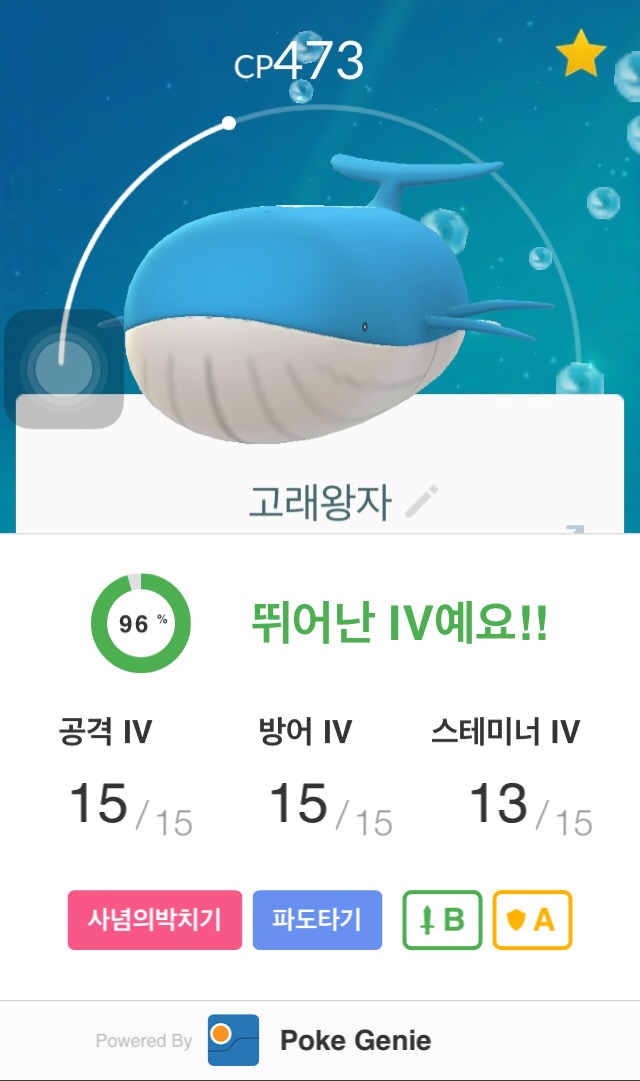드디어 고래왕 만들었어요......