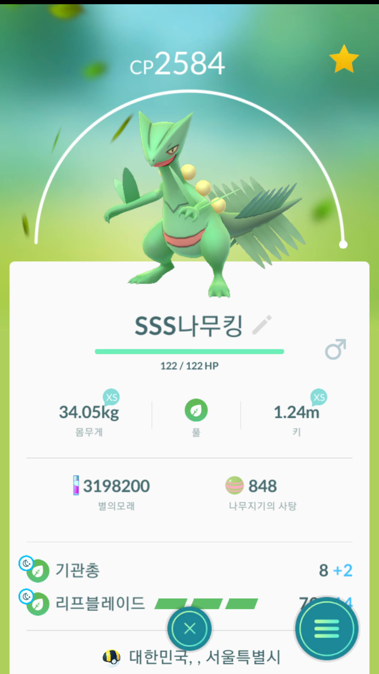 나무킹 진화