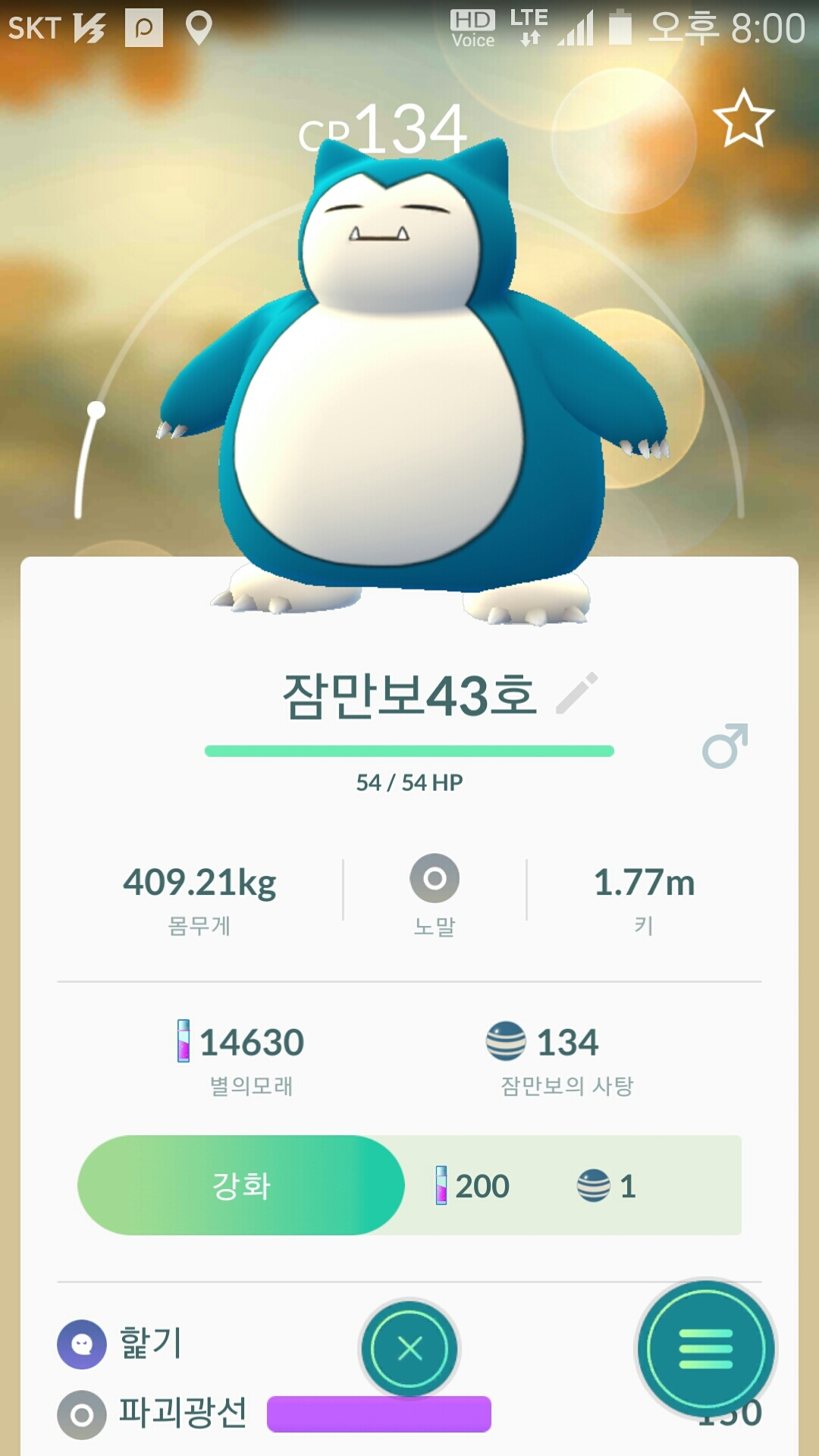 43번째 곰팅이 포획~~