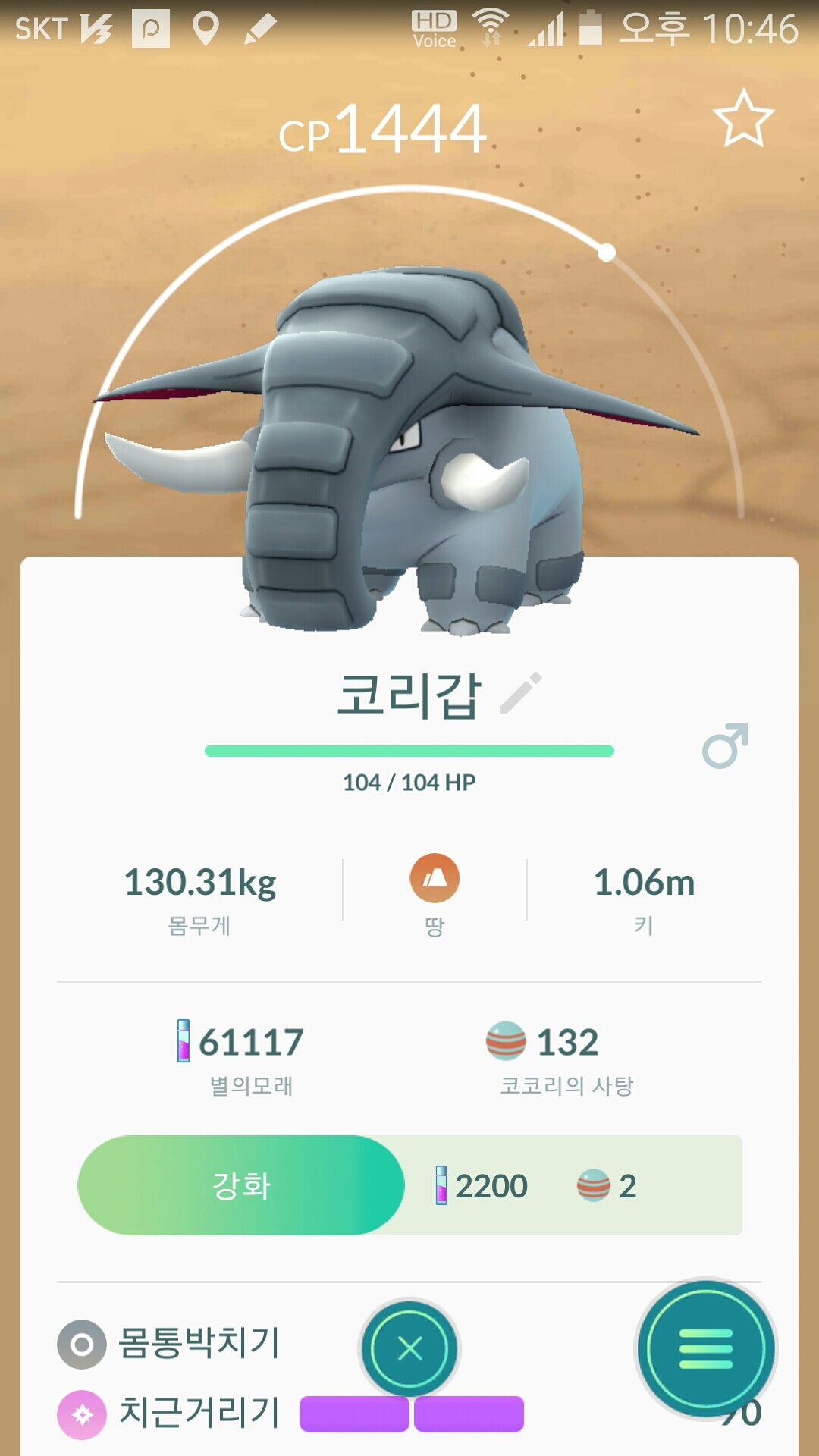 49번째 곰팅이와 코리갑덤~~~