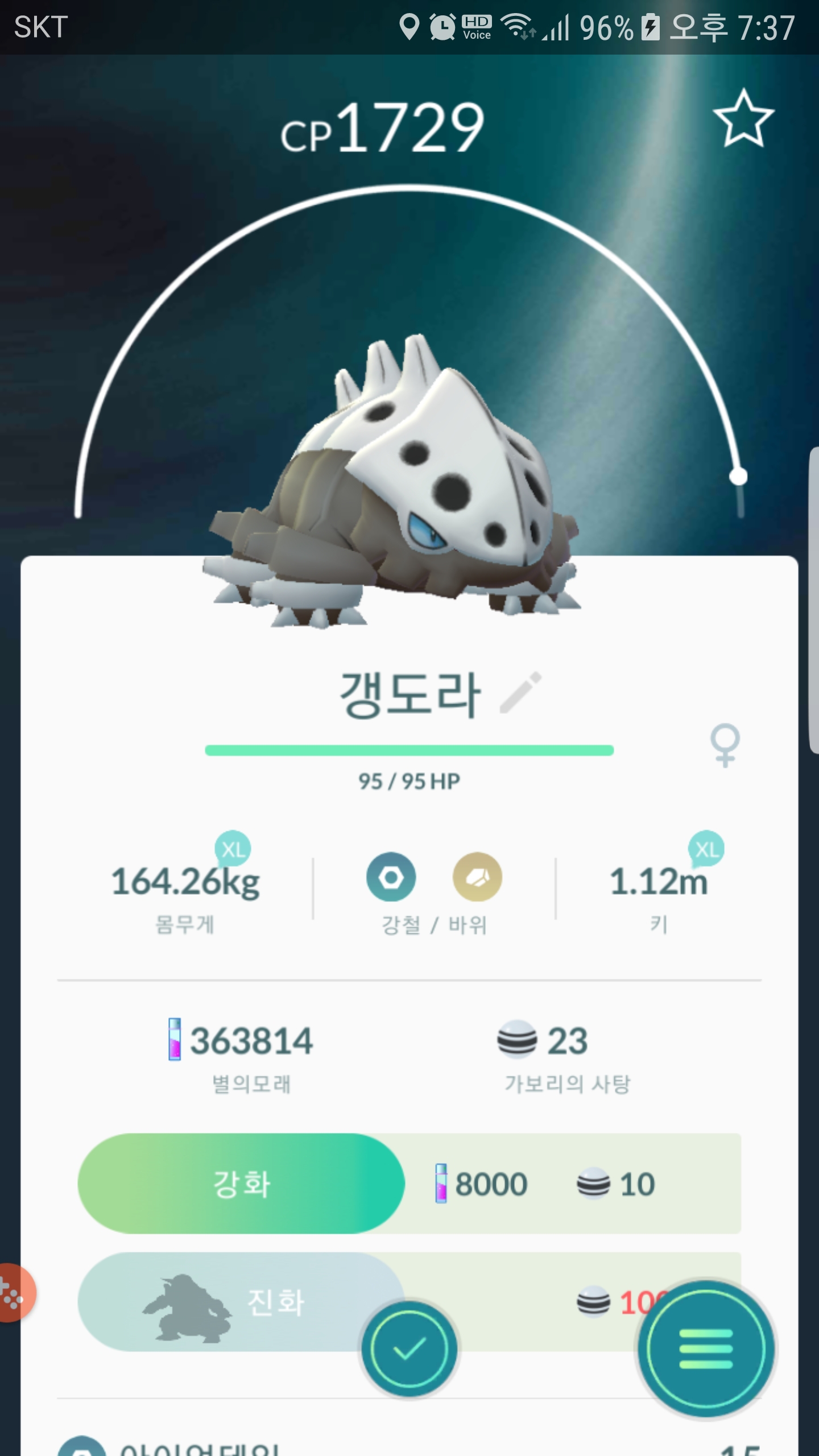 가보리진화 갱도라