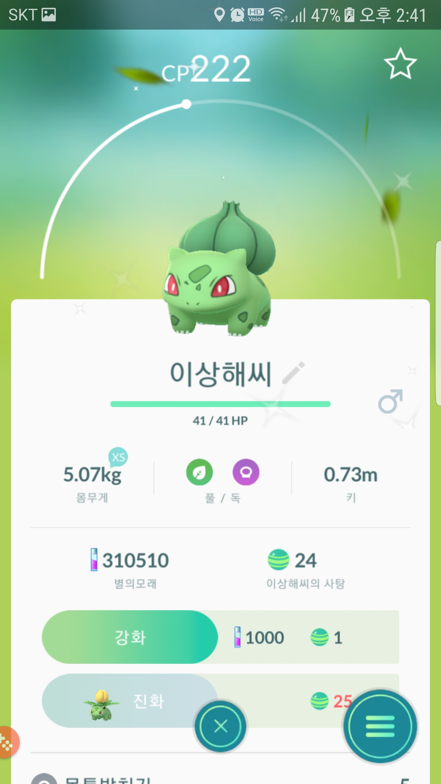 이로치 이상해씨.이상해풀.이상해꽃