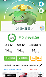 이로치 이상해꽃 93%